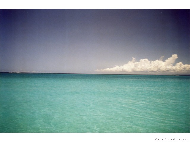 Beach w clouds