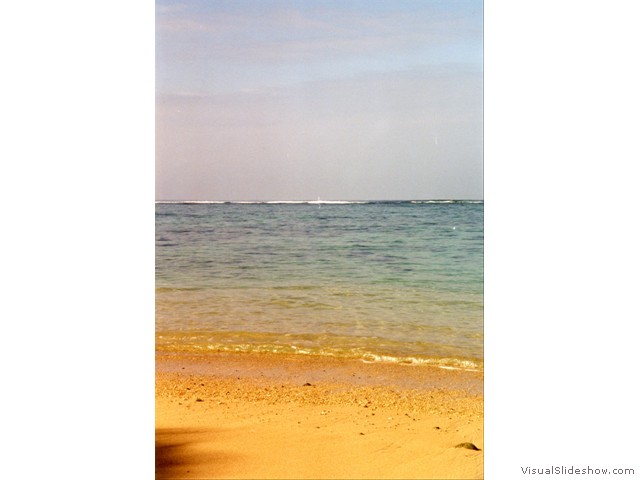 Raro sun on beach